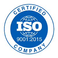 ISO9001:2015 certified logo
